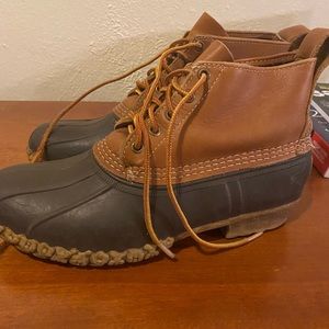 LL Bean duck boots
